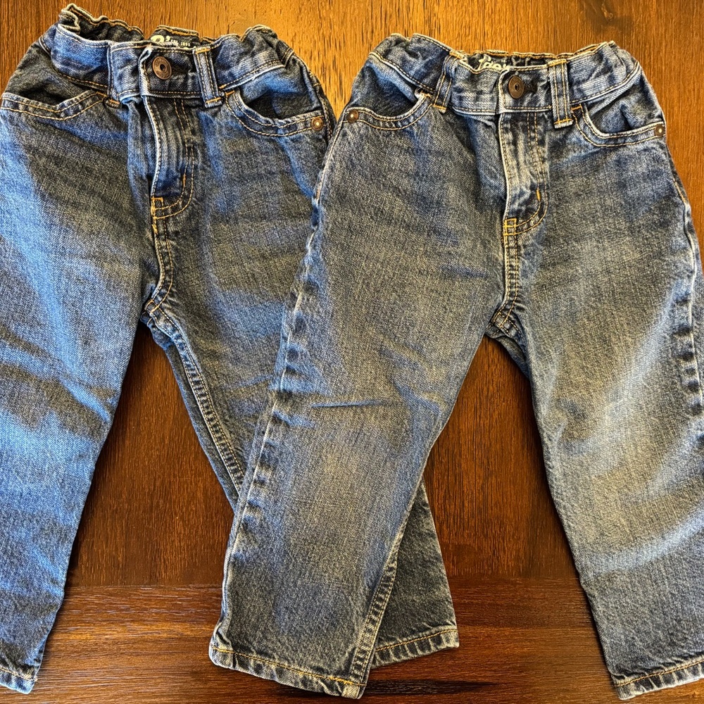 OshKosh B'gosh Boys Blue Jean Bundle - 24M